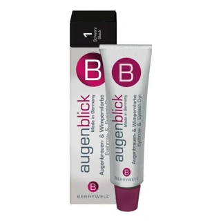 BERRYWELL SZEMPILLA ÉS SZEMÖLDÖK Festék 15ml - 1-es, fekete főképe